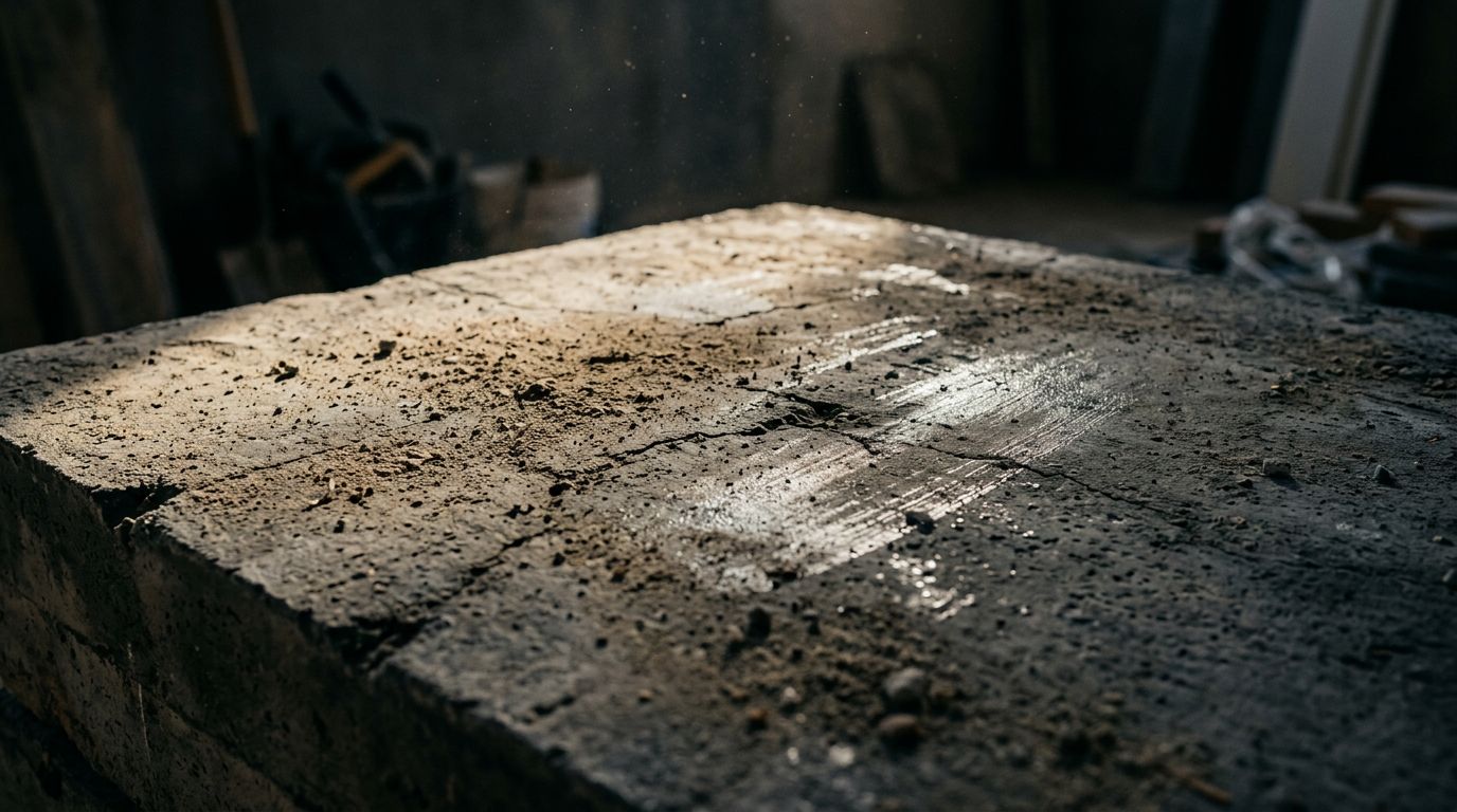Coating Over Dusty Concrete: Why It Fails Fast