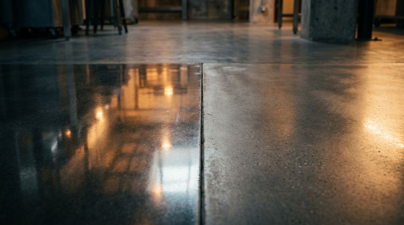 Concrete Burnishing vs Polishing: Which Finish Makes Sense?