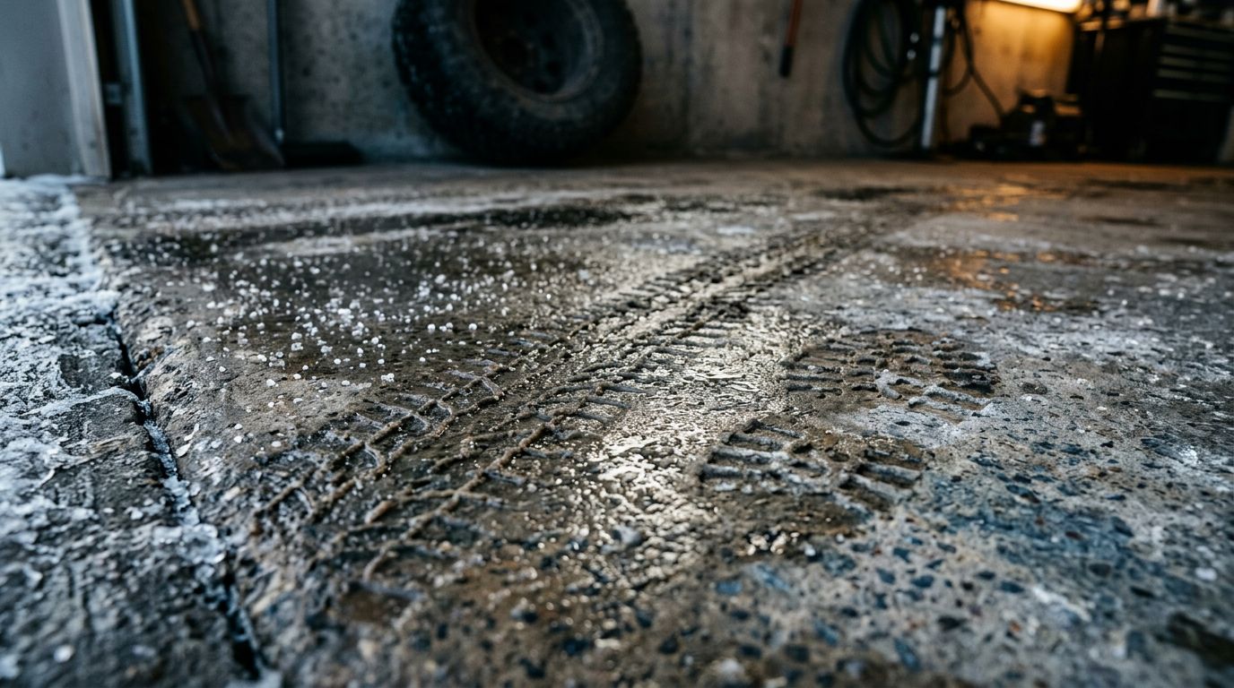 How to Protect Concrete Floors From Road Salt Damage