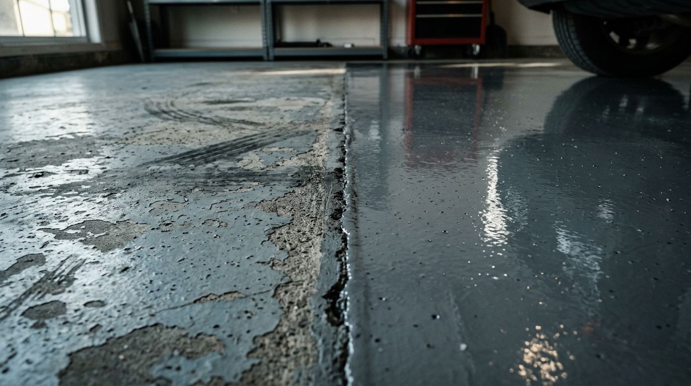 How to Tell When Your Concrete Floor Needs Recoating